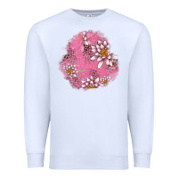 White lotus patches Premium Sweatshirt - AdoDesignShop