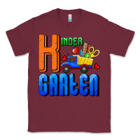 Burgundy kindergarten Classic Tee - RanaPortraitStore