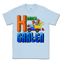 Dusty Blue kindergarten Classic Tee - RanaPortraitStore