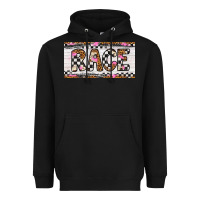 Black race license plate Heavyweight Hoodie - Artiststas