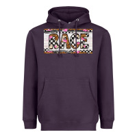 Plum race license plate Heavyweight Hoodie - Artiststas