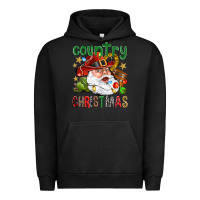 Pigment Black Country Christmas Urban Hoodie - NancyCooperArtShop