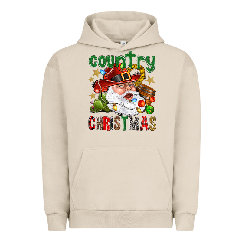 Country Christmas Urban Hoodie by NancyCooperArtShop | Teevron