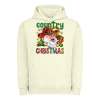 Pigment Pistachio Country Christmas Urban Hoodie - NancyCooperArtShop