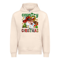 Sandshell Country Christmas Urban Hoodie - NancyCooperArtShop