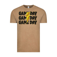 Vintage Coffee game day game day game day softball Vintage Tee - MaliasSmallBusiness