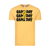 Vintage Mustard game day game day game day softball Vintage Tee - MaliasSmallBusiness