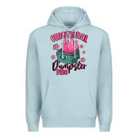 Blue Mist emotional dumpster fire Premium Hoodie - MaliasSmallBusiness
