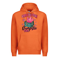Carrot emotional dumpster fire Premium Hoodie - MaliasSmallBusiness