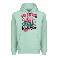 Seafoam emotional dumpster fire Premium Hoodie - MaliasSmallBusiness