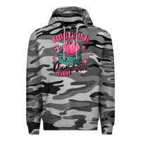Slate Camo emotional dumpster fire Premium Hoodie - MaliasSmallBusiness