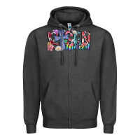 Charcoal Heather risen indeed Zipper Hoodie - RacoonDesign