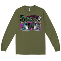 Army Green race mom Long Sleeve Tee - Zillion Design Studio