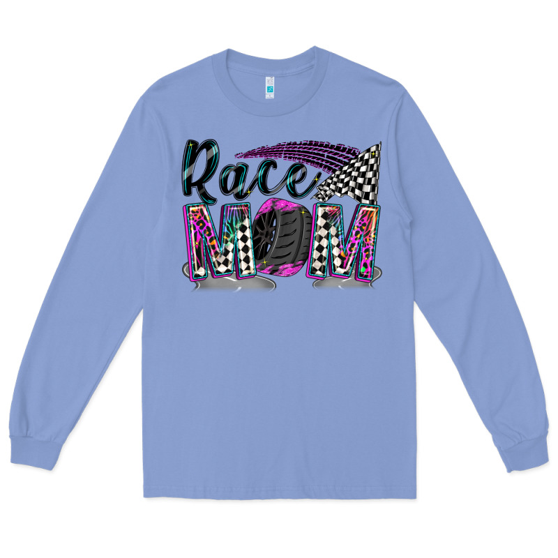 Race Mom Long Sleeve Tee by Zillion Design Studio | Teevron
