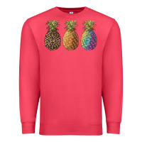 Cardinal pineapples leopard tie dye summer Premium Sweatshirt - Artiststas