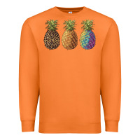 Carrot pineapples leopard tie dye summer Premium Sweatshirt - Artiststas