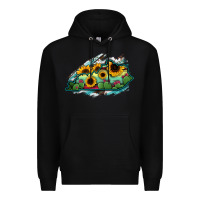 Black Kentucky map sunflower cactus serape Premium Hoodie - RanaPortraitStore
