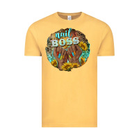 Vintage Mustard nail boss Vintage Tee - BarkalooDesign