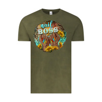 Vintage Olive nail boss Vintage Tee - BarkalooDesign
