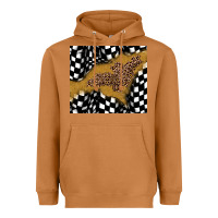 Meerkat racing glitter leopard Heavyweight Hoodie - JahusDesignShop