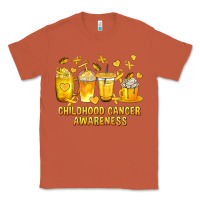 Copper Childhood Cancer Awareness Coffee Cups Classic Tee - texasbilliewilder