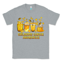 Heather Grey Childhood Cancer Awareness Coffee Cups Classic Tee - texasbilliewilder
