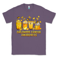Lavender Childhood Cancer Awareness Coffee Cups Classic Tee - texasbilliewilder
