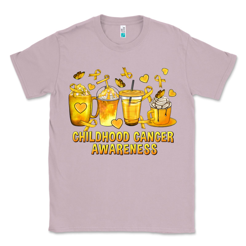 Childhood Cancer Awareness Coffee Cups Classic Tee by texasbilliewilder | Teevron