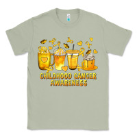 Matcha Childhood Cancer Awareness Coffee Cups Classic Tee - texasbilliewilder
