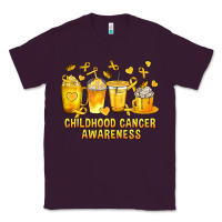 Plum Childhood Cancer Awareness Coffee Cups Classic Tee - texasbilliewilder