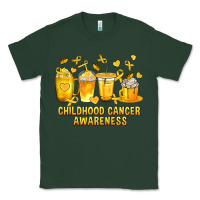 Sports Green Childhood Cancer Awareness Coffee Cups Classic Tee - texasbilliewilder