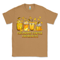 Toasted Coconut Childhood Cancer Awareness Coffee Cups Classic Tee - texasbilliewilder