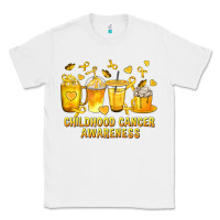 White Childhood Cancer Awareness Coffee Cups Classic Tee - texasbilliewilder