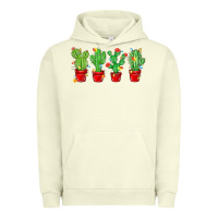 Pigment Pistachio Christmas Cactuses Urban Hoodie - MaliasSmallBusiness