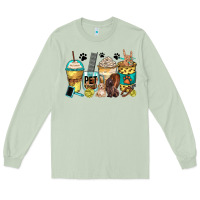 Matcha pet groomer coffee cups Long Sleeve Tee - Zillion Design Studio