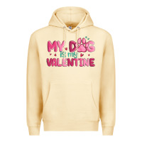 Pina Colada my dog is my valentine Premium Hoodie - MaliasSmallBusiness