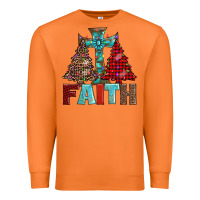 Carrot cross and christmas trees Premium Sweatshirt - AdoDesignShop
