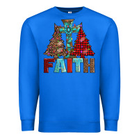 True Royal cross and christmas trees Premium Sweatshirt - AdoDesignShop