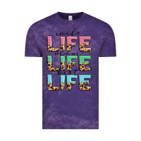 Wife Life Mom Life Best Life Vintage Tee | Teevron