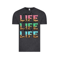 Vintage Black wife life mom life best life Vintage Tee - MaliasSmallBusiness