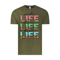 Vintage Olive wife life mom life best life Vintage Tee - MaliasSmallBusiness