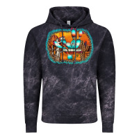 Cloud Black western cactus Vintage Hoodie - AdoDesignShop