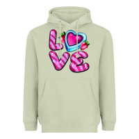 Matcha love with strawberry candy Heavyweight Hoodie - AdoDesignShop