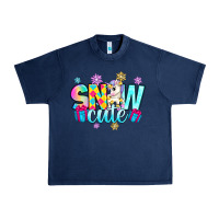 Navy snow cute witc unicorn Urban Heavy Tee - Zillion Design Studio