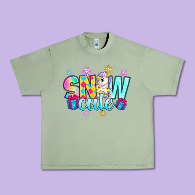 Urban Heavy Tee snow cute witc unicorn
