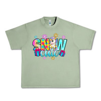 Oil Green snow cute witc unicorn Urban Heavy Tee - Zillion Design Studio