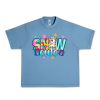 Pebble Blue snow cute witc unicorn Urban Heavy Tee - Zillion Design Studio