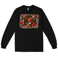 Black christmas football Long Sleeve Tee - RanaPortraitStore