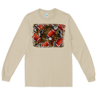 Mushroom christmas football Long Sleeve Tee - RanaPortraitStore
