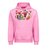 Fuchsia Pink mexico dessert coffee cups Urban Hoodie - MaliasSmallBusiness